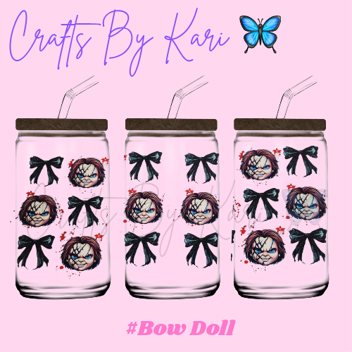 Bow Doll 16oz Libbey Glass Cup | Cold Beverages