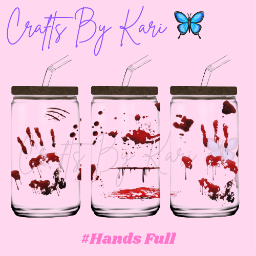 Hands Full 16oz Libbey Glass Cup | Cold Beverages