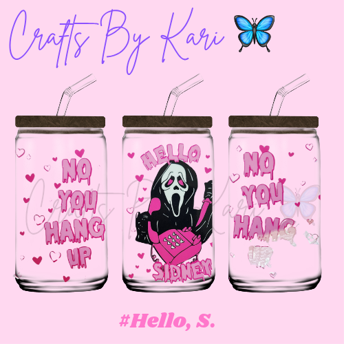 Hello, S. 16oz Libbey Glass Cup | Cold Beverages